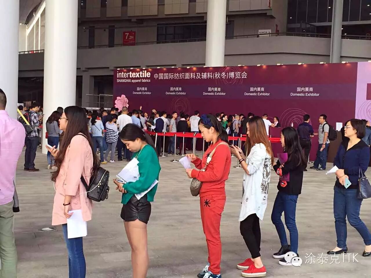 【TTK涂泰克纺织】明天,后天,大后天:你不来也得来!-2015 Intertextile Shanghai