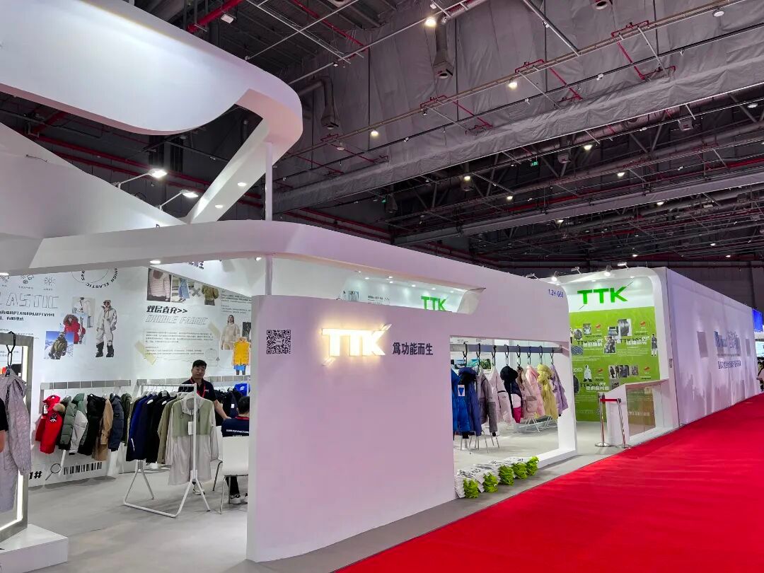 现场直击丨TTK涂泰克2022SS新品完美亮相上海Intertex