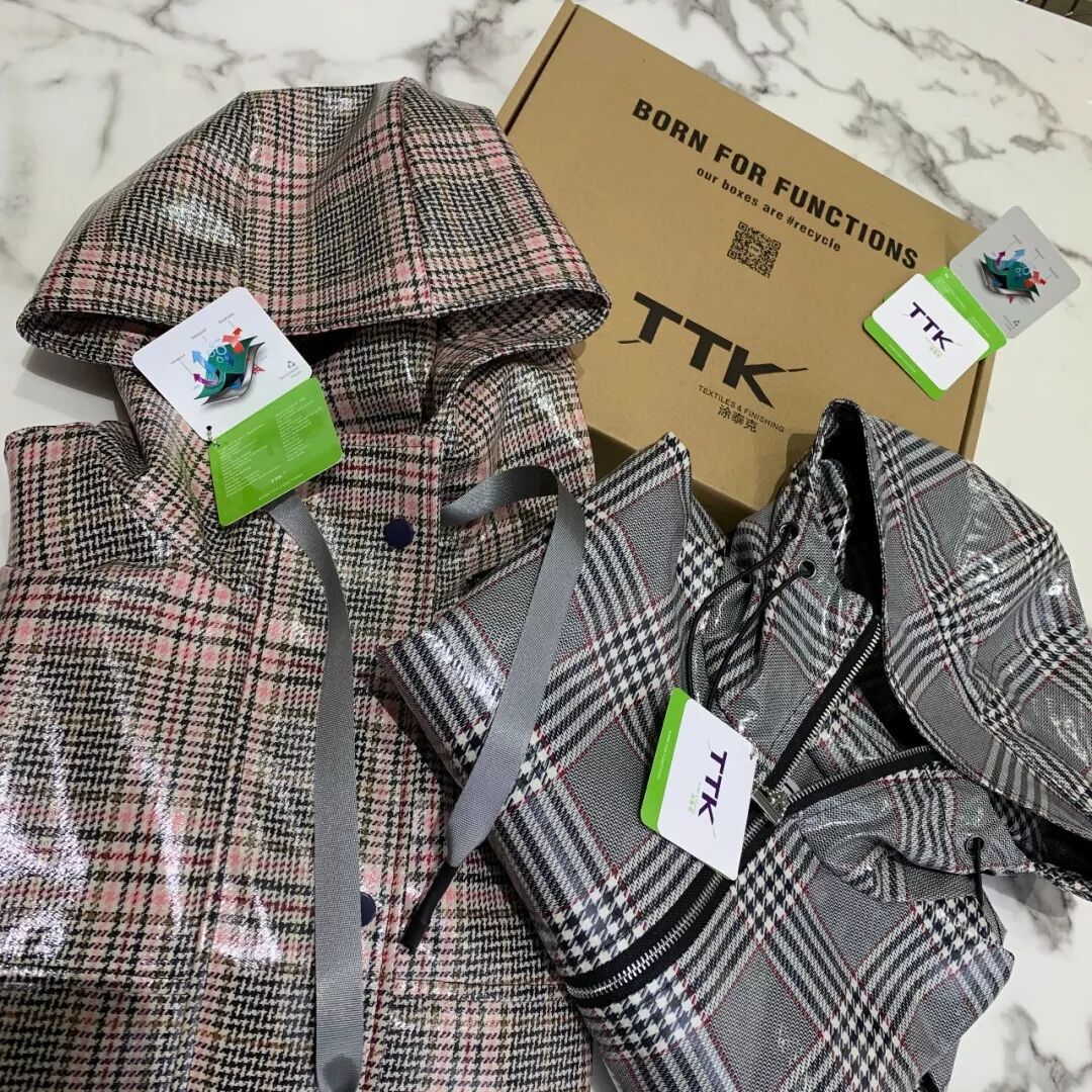 想走在时尚最前沿？那你一定不能错过TTK®的雾面PU纹理膜格纹系列！
