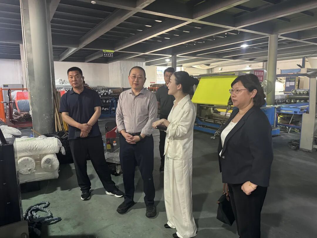 省体育产业指导中心走访调研涂泰克,聚焦户外运动面料产业高质量发展